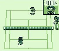 une photo d'Ã©cran de Tennis sur Nintendo Game Boy